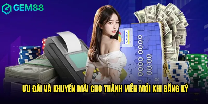 Hướng Dẫn Đăng Ký Gem88 Nhanh Chóng Chỉ Trong 3 Phút 3 Ưu đãi và khuyến mãi cho thành viên mới khi đăng ký
